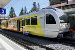 Der zweite neue komplette Zug Be 4/6 101  Eiger  am 14.5.24 im Bahnhof Winteregg.