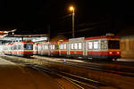 BLT/WB: Morgenstimmung vom 9. April 2018 im Bahnhof Waldenburg.
Foto: Walter Ruetsch