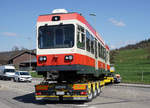 Die Fahrzeuge der Waldenburgerbahn verlassen ihre Heimat  während dem grössten Umbruch ihrer erfolgreichen Geschichte.