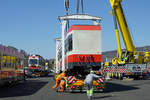 Die Fahrzeuge der Waldenburgerbahn verlassen ihre Heimat  während dem grössten Umbruch ihrer erfolgreichen Geschichte.