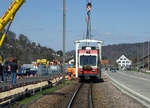 Die Fahrzeuge der Waldenburgerbahn verlassen ihre Heimat  während dem grössten Umbruch ihrer erfolgreichen Geschichte.