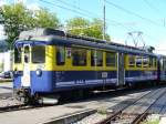 BOB - Zahnrad Triebwagen Abeh 4/4  307 im Bahnhof von Interlaken Ost am 16.06.2007