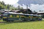 ABDeh 8/8 323 am 6.5.20 unterwegs nach Interlaken, am 6.5.20 bei Schwendi.