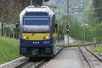 Der ABDeh 8/8 324 am 6.5.20 bei der Einfahrt in Schwendi.