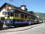 Berner Oberland 2007 - Wir sind am seichten Ende! Am 16.07.2007 geht es fr den ABeh 4/4 II 311 in Grindelwald nicht mehr weiter.