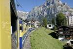 Abschiedsfahrt mit den ABeh 4/4 II 311–313 am 19.9.25 kurz vor Grindelwald.