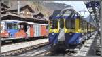 Ebenfalls in Interlaken Ost beginnt die Berner Oberlandbahn und fhrt nach Zweiltschinen und von dort einerseits nach Grindelwald und andererseits nach Lauterbrunnen.
