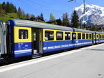 BOB - Personenwagen mit Gepäckabteil BD 504 im Bahnhof von Grindelwald am 06.05.2016