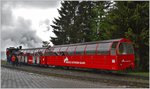 Wasserhalt in Planalp, dem Mittelpunkt der Strecke auf das Brienzer Rothorn. (19.06.2016)