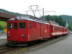 CJ - Pendelzug mit Gepcktriebwagen De 4/4  411 +  2 Kl.