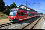 CJ - GTW  Abe 2/6 634 abgestellt im Bahnhofsareal von Saignel�gier am 11.07.2026