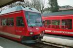 ABe 2/6 632 im Bahnhof von Tramelan am 02.05.2006