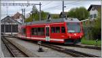 ABe 2/6 634  Le Tabeillon  en gare de Saignelégier.