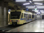 FART - Triebwagen ABe 4/8  45 im Bahnhof von Locarno am 12.02.2021