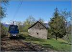 Der SSIF Treno Panoramico D 40 P von Locarno nach Domossola zwischen Marone und Verigo.