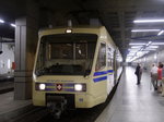 SSIF/FART: centovalli express ABe 4/8 46 im Bahnhof Locrnao abfahrbereit nach Domodossola im Piemont; 10.06.2014
