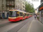 Ein Be 4/6 der Forchbahn verlsst am 27.4.07 Stadelhofen Richtung Forch