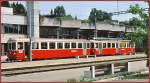 BDe 4/4 11 und Bt 101 in Forch. (Archiv 06/77)