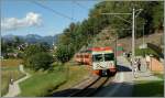 Ein weiterer FLP Regionalzug nach Ponte Tresa beim Halt in Sergengo Laghetto. 12. Sept. 2013  