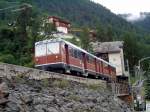 Triebwagen 3043 in Zermatt.