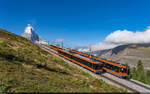 GGB Bhe 4/8 3054 & Bhe 4/8 305x & Bhe 4/6 309x / Riffelalp, 29.