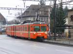 AAR - Triebwagen Be 4/4 26 mit Steuerwagen Bt 73 unterwegs in Suhr als Regio nach Menziken am 07.02.2009