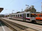 AAR - Triebwagen Be 4/4 23 mit Steuerwagen ABt 51 in Schftland am 17.04.2011