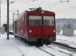 AAR - Gterlok De 4/4  45 abgestellt im Bahnhofsareal in Suhr am 15.12.2012