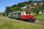 Jubiläum - 175 Jahre Schweizer Bahnen  Region Ost  Bahnwelt entdecken, erleben, erkunden  Natürlich auch die historischen Züge der Appenzeller Bahnen (AB) in Herisau am 12.