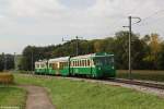 BAM Regionalzug am 15.10.2014 beim Château de Vufflens.