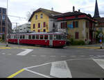 AVA / BDWM - Oldtimer BDe 8/8  7 unterwegs als Extrafhrt im Bremgarten am 24.04.2022