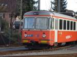 BDe 8/8 6 der S 17 beim Depot Bremgarten am 8.1.11.