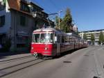 BD - Extrafahrt des Triebwagen BDe 8/8 7 unterwegs in Dietikon am 18.10.2014