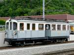 tpc - ( 100 Jahre AOMC ) Fahrzeugparade mit dem Oldtimer Triebwagen BCFe 4/4 6  unterwegs nach Aigle am 07.06.2008