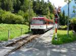 MIB / KWO - Triebwagen Be 4/4 8 unterwegs nach Meiringen am 17.08.2013