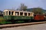 Personenwagen B 121 der Schweizer Privatbahn SGA (1986)