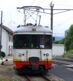trn  BDe 4/4 5 im Bahnhof von Les Brenets am 01.08.2006