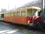 WB - Personenwagen B 49 im Bahnhofsareal von Waldenburg am 06.04.2007