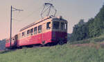 Nostalgisches Bild der alten Waldenburgerbahn.