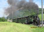 Dampfzug der Waldenburgerbahn am 22.8.2010 um 11.49
