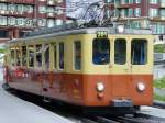 JB - Zahnradtriebwagen BDeh 4/4 201  in den Bahnhof der Kleinen Scheidegg am 16.06.2007