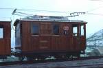 Jungfraubahn lok 11 am Kleine Scheidegg 1987