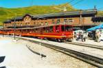 BDhe4/8 213 im Bhf Kleine Scheidegg 15-8-2002