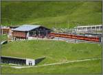 Depot der Jungfraubahn auf der Kleinen Scheidegg, aufgenommen am 19.07.2010.