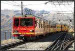 BDhe 4/8 215 und 213 in Eigergletscher.