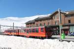 BDhe 4/8 211 ''Adolf Guyer-Zeller'' am 17.3.2014 auf der kleinen Scheidegg