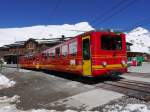 JB - Zug im Bahnhof Kl. Scheidegg am 18.05.2014