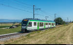 LEB RBe 4/8 50 als Regio Bercher - Lausanne-Flon am 23.