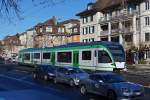 LEB/TL: Da die Lausanner Verkehrsbetriebe TL die LEB übernommen haben, hat die Stadt Lausanne wieder eine Strassenbahn.