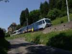 Train de service Montreux-Vevey MVR-cev Beh 2/4 72 71 Bt 224  Chamby 14.07.2005
